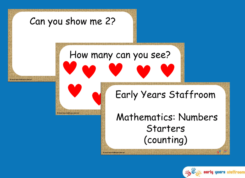 Maths Numbers Counting Starters PowerPoint Presentation