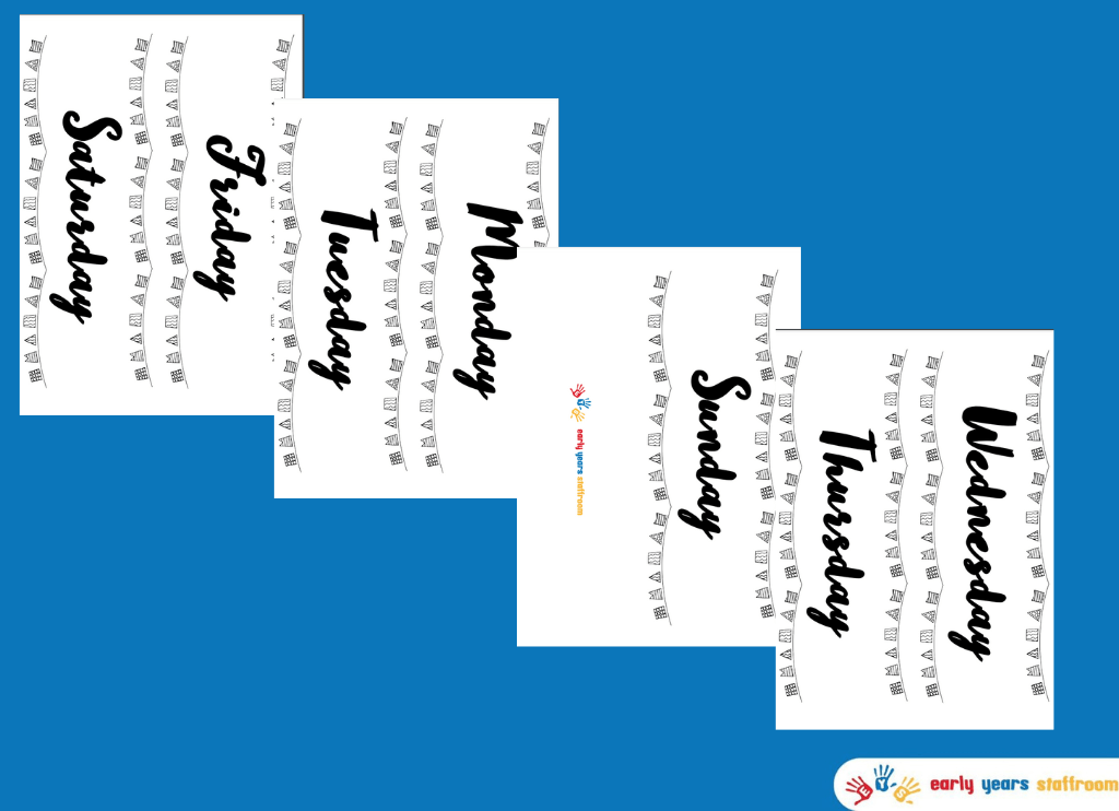 Days of the Week for Display