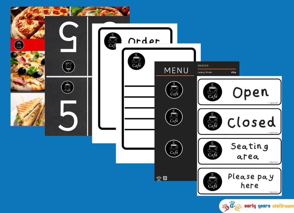 Cafe Role Play Pack