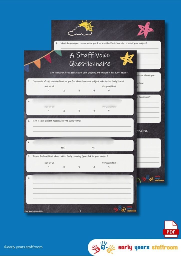 Early Years Subscription Download Resources