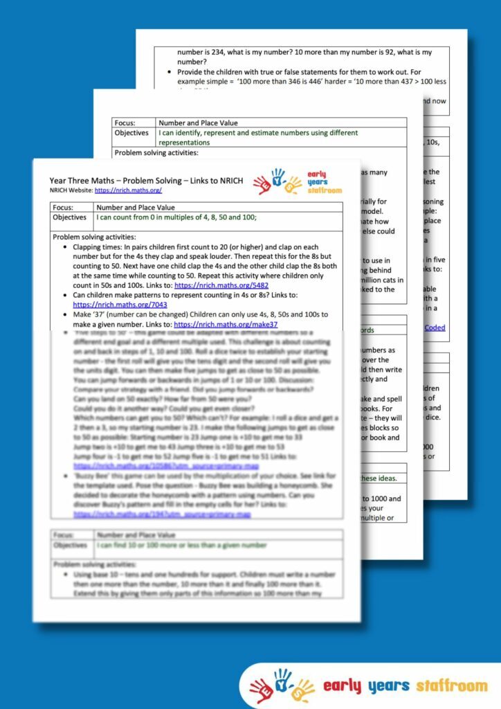 Early Years Resources