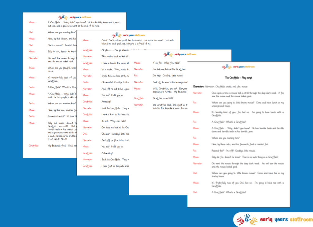 The Gruffalo Play Script