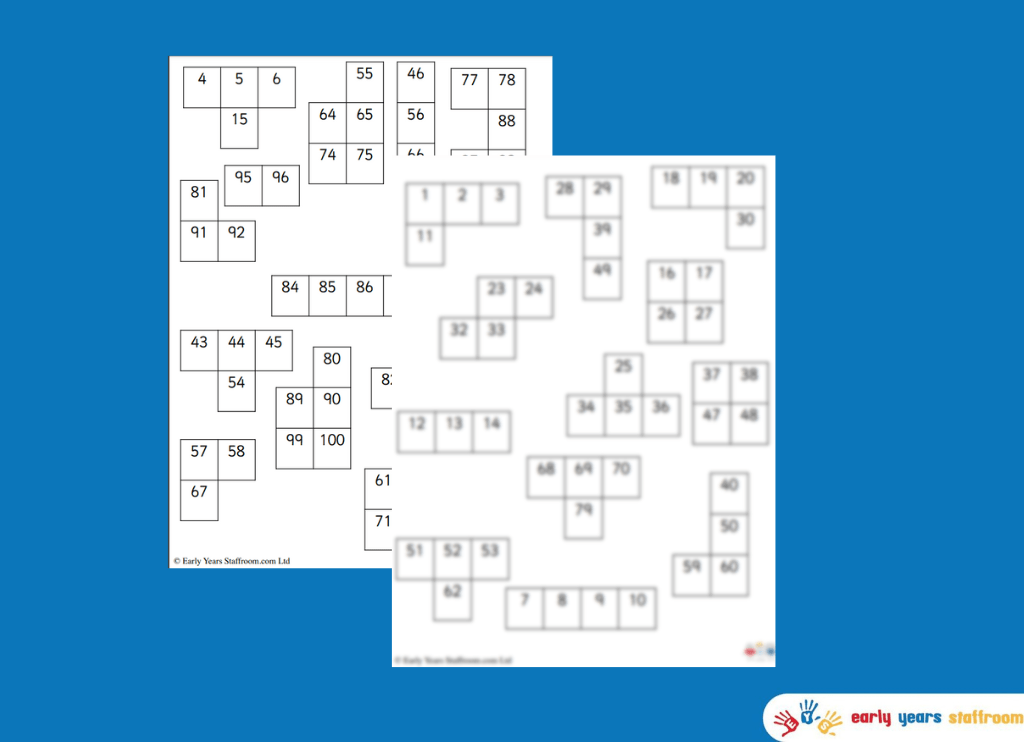 100 Square Jigsaw