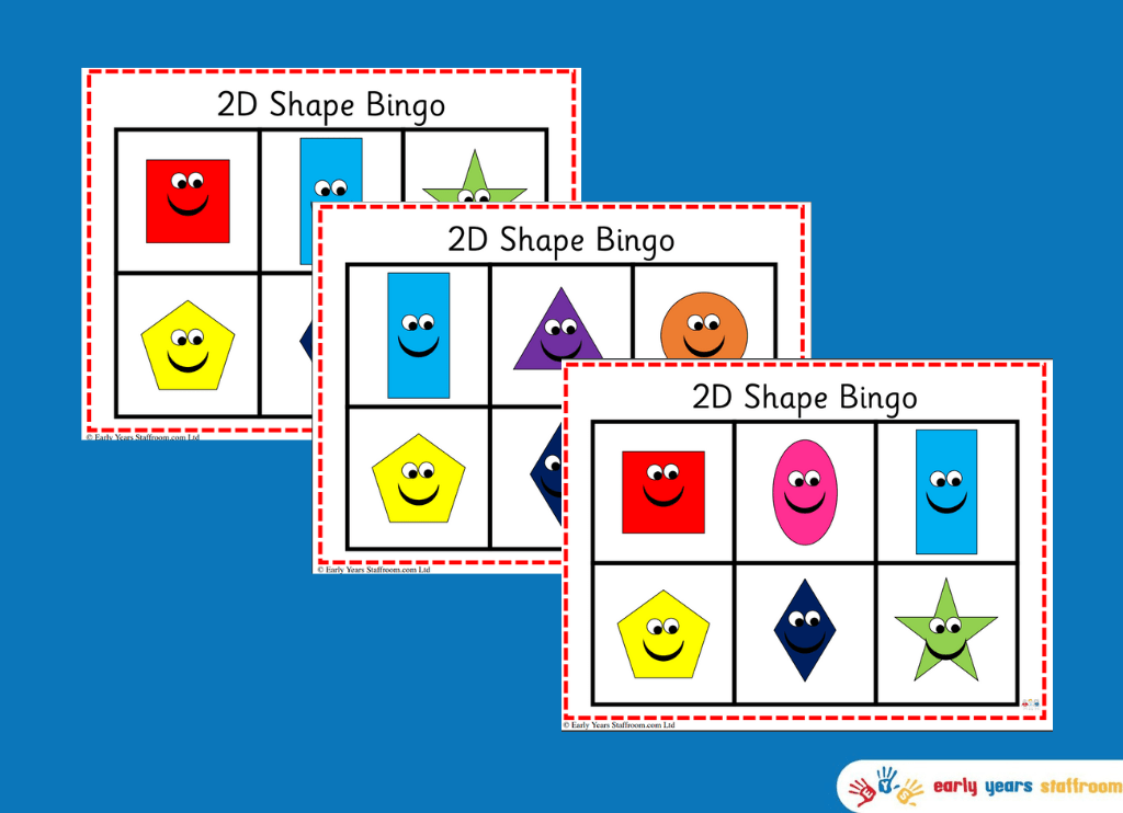 2D Shape Bingo