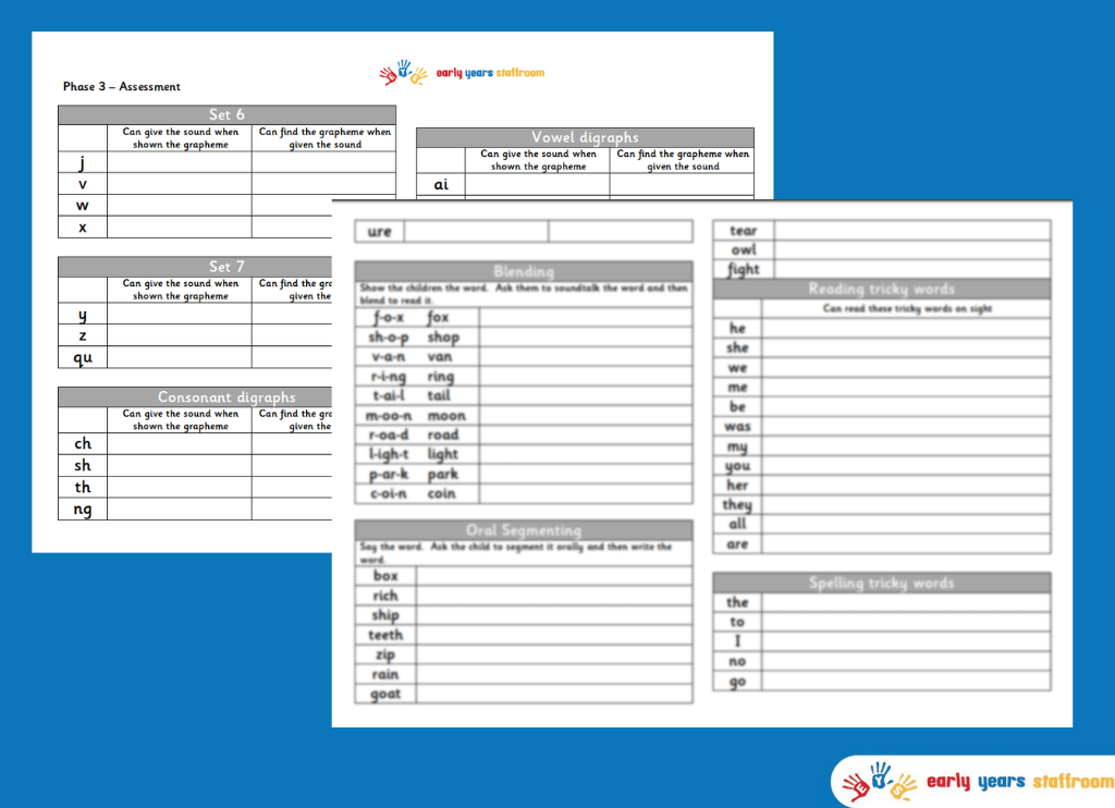 Every Sound Matters - Phonics Phase 3 Assessment