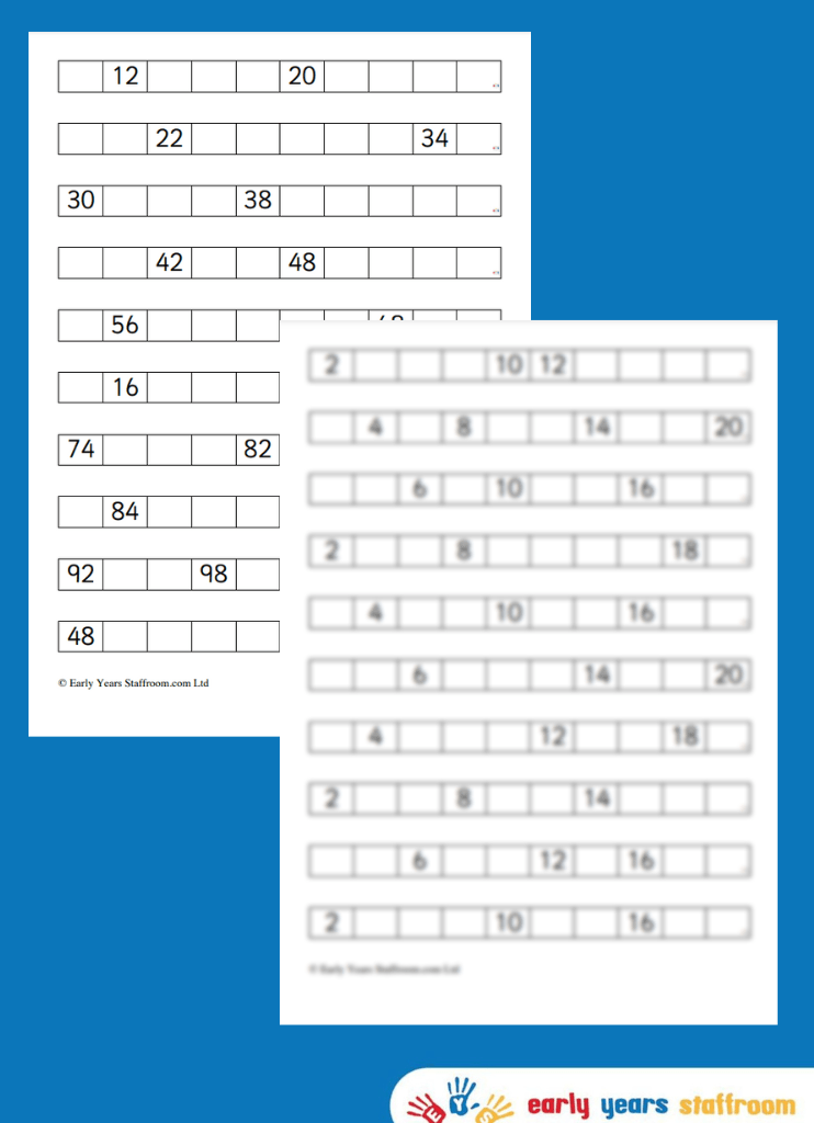 Missing Numbers 2s