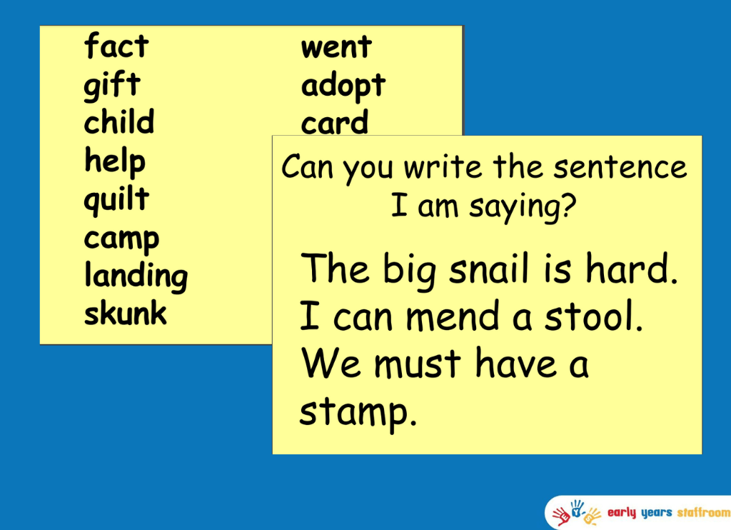 Phase 4 Phonics Powerpoint Week 2