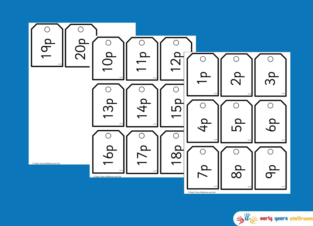 Price Tags 1-20p