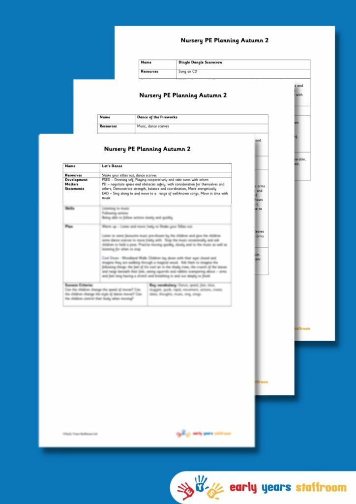 Early Years Resources | Early Years Staffroom - Planning and Resource Website