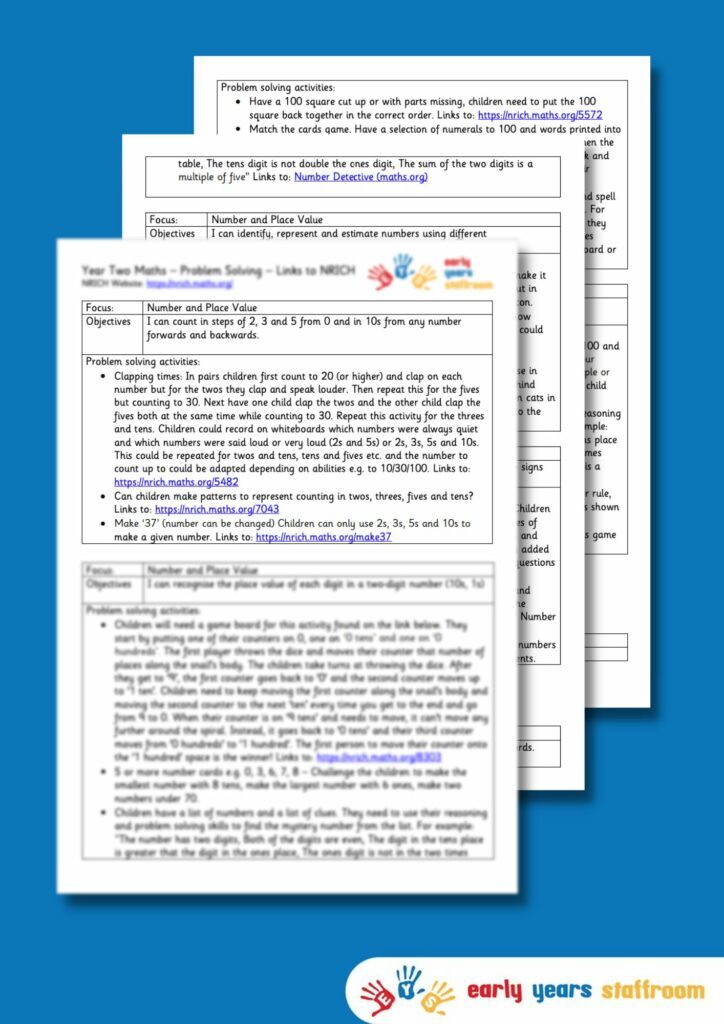 Early Years Resources