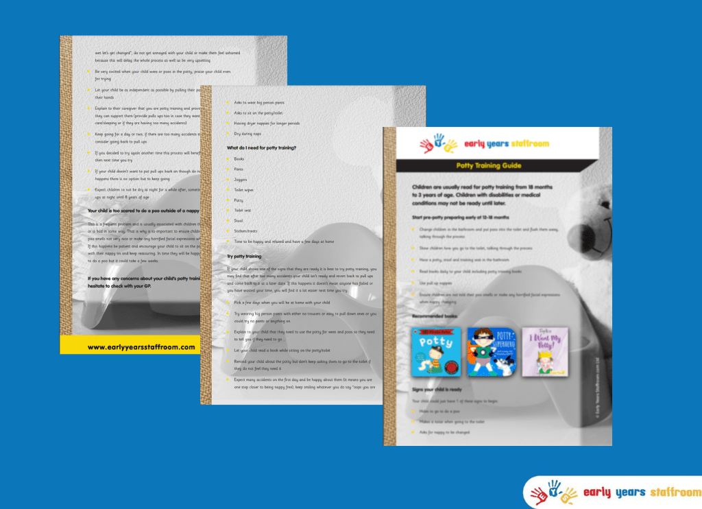 Potty Training Guide Handout