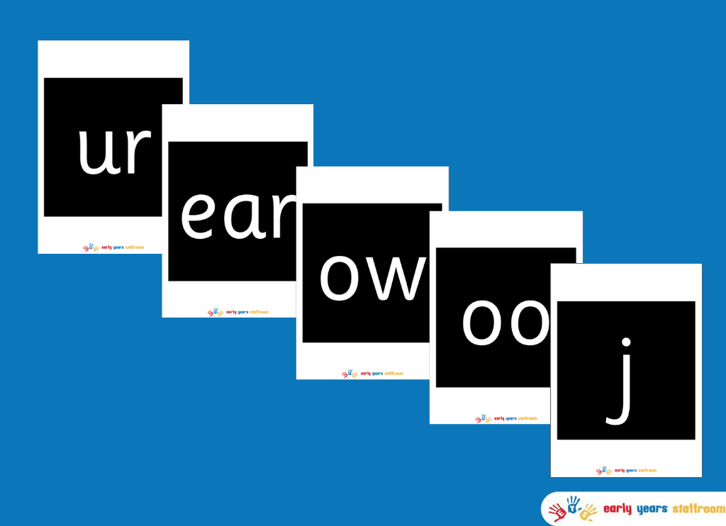 Phonics Phase 3 Lettering