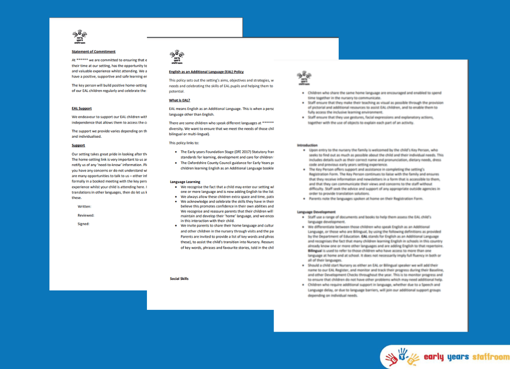 EAL Policy - Editable