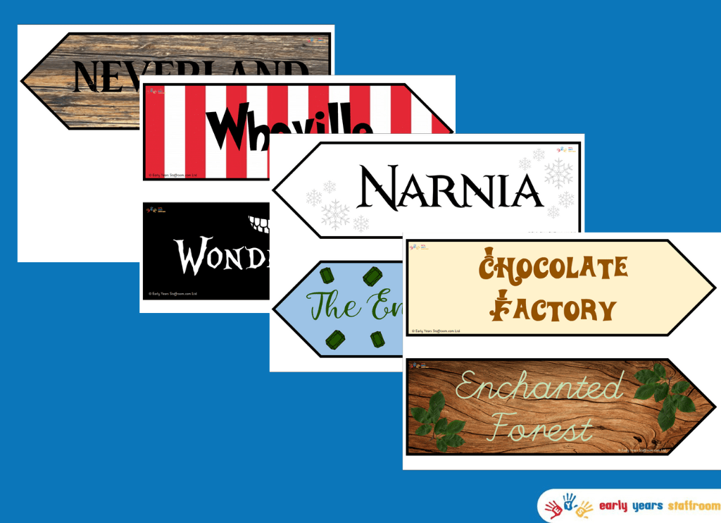 Reading Area Signs