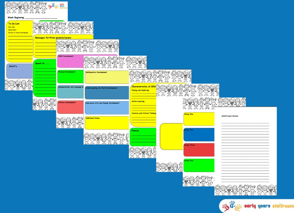 EYFS Weekly Practitioner Planner