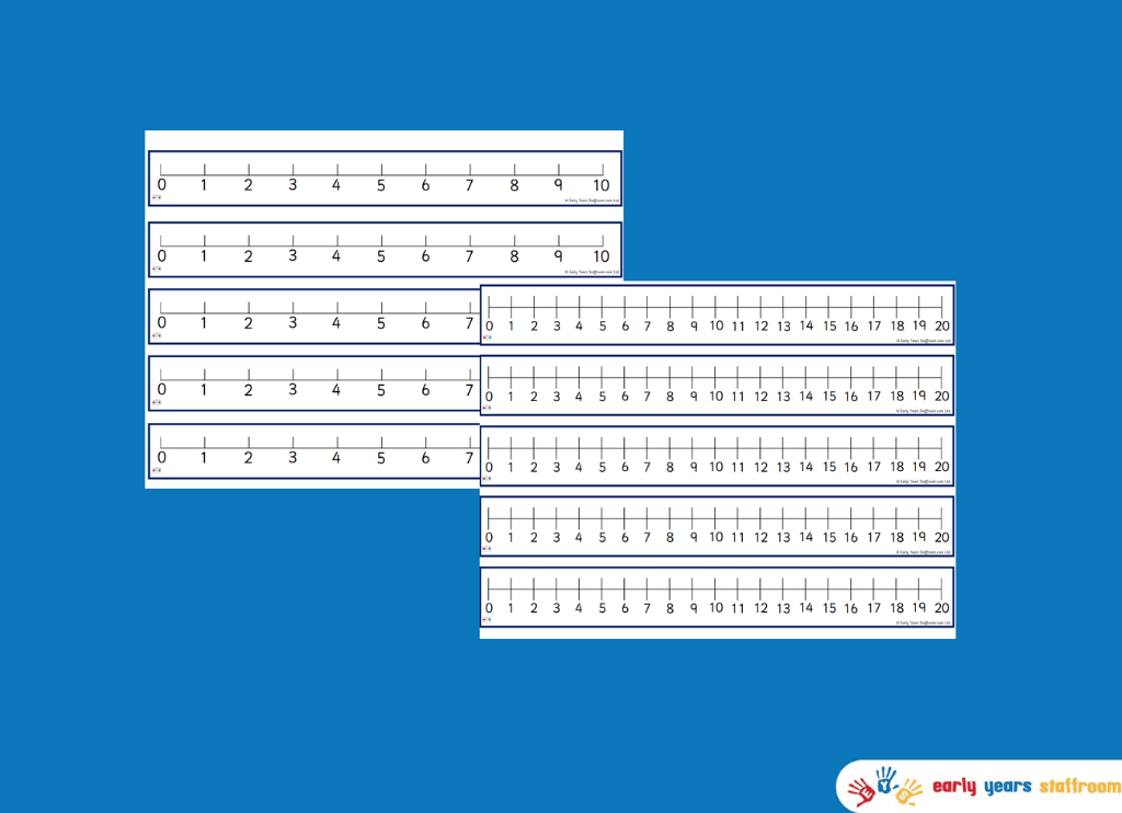 Number lines 0-10 and 0-20