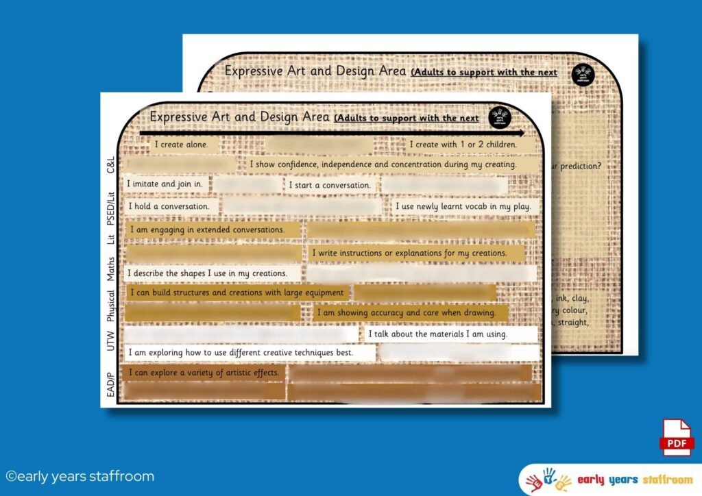 Early Years Planning and Resources To Download