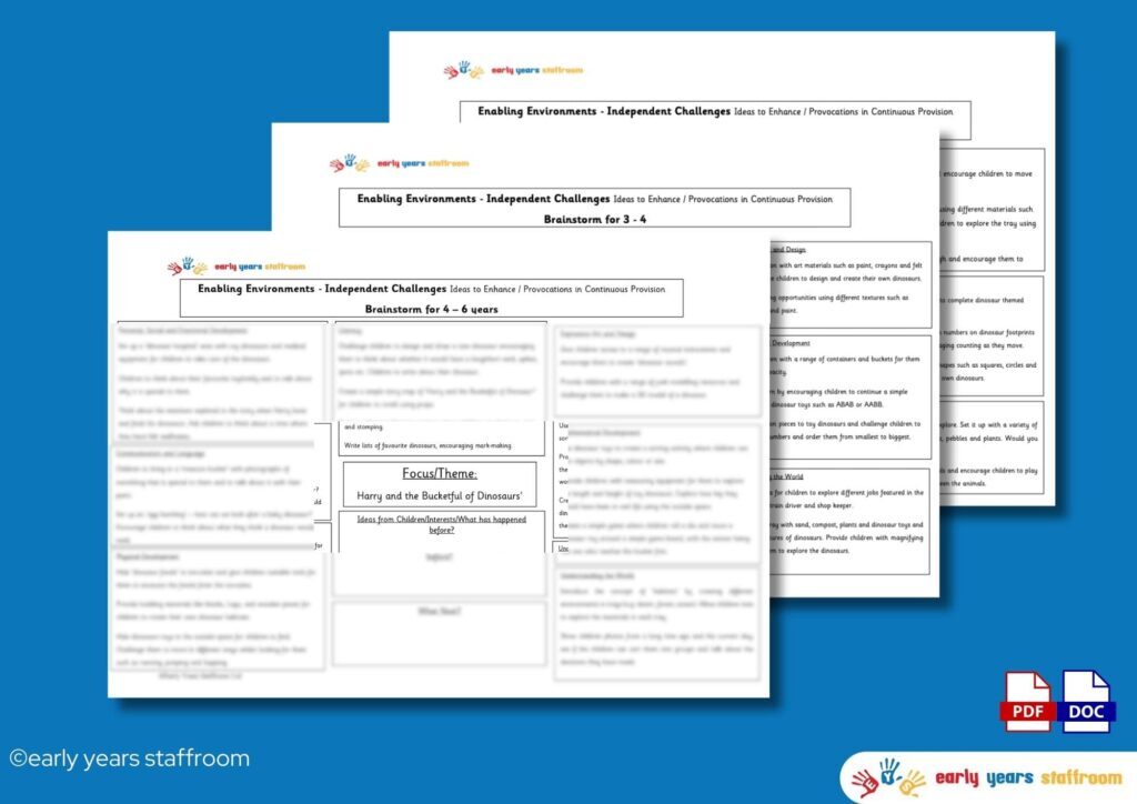 Early Years Planning and Resources Membership - Subscription