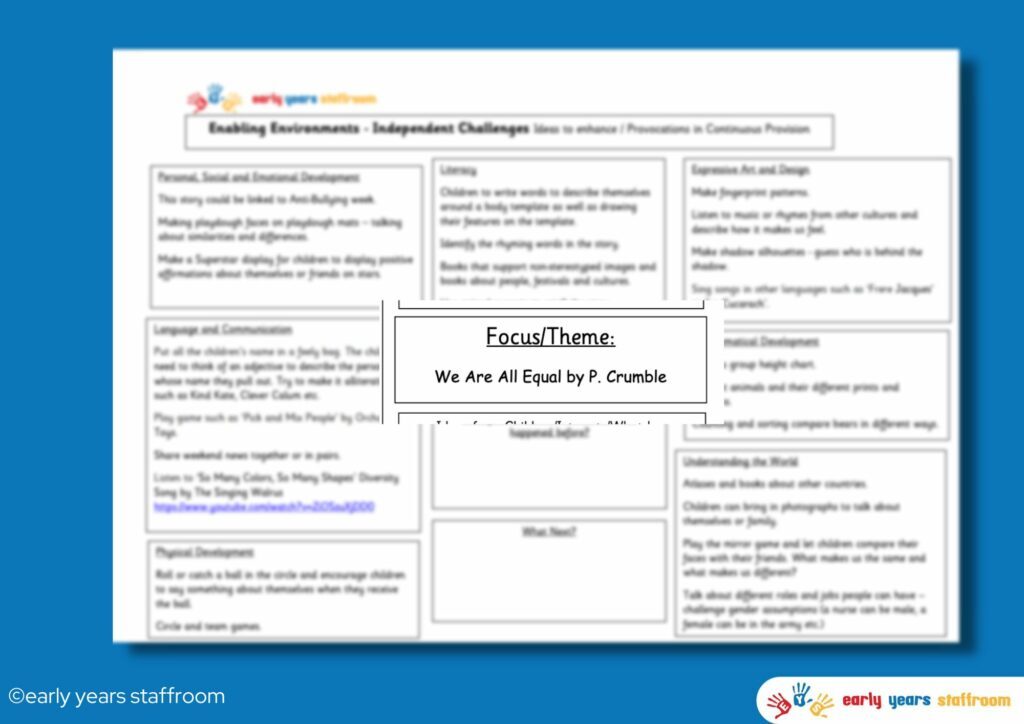 Early Years Resources