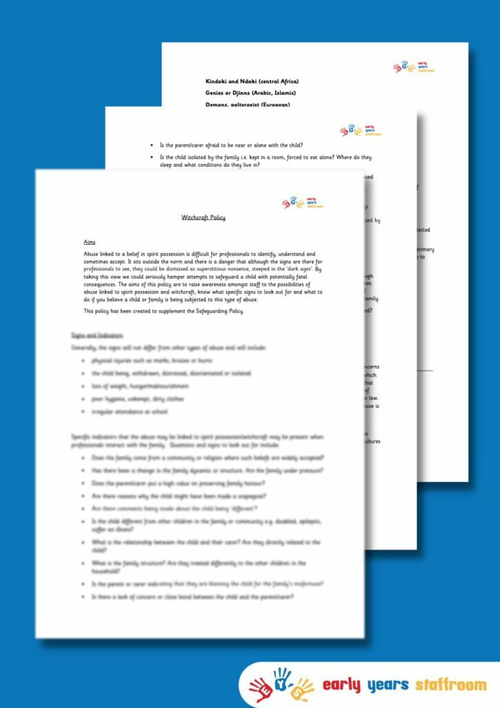 Early Years Resources
