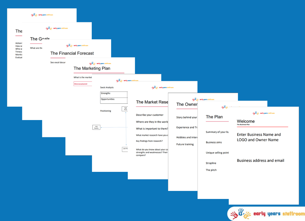 The Ultimate Business Plan - Nursery/Childcare Set Up