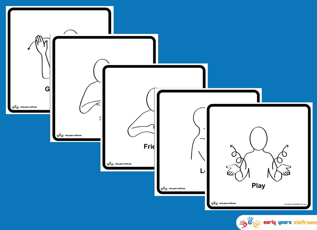 Sign Language Cards