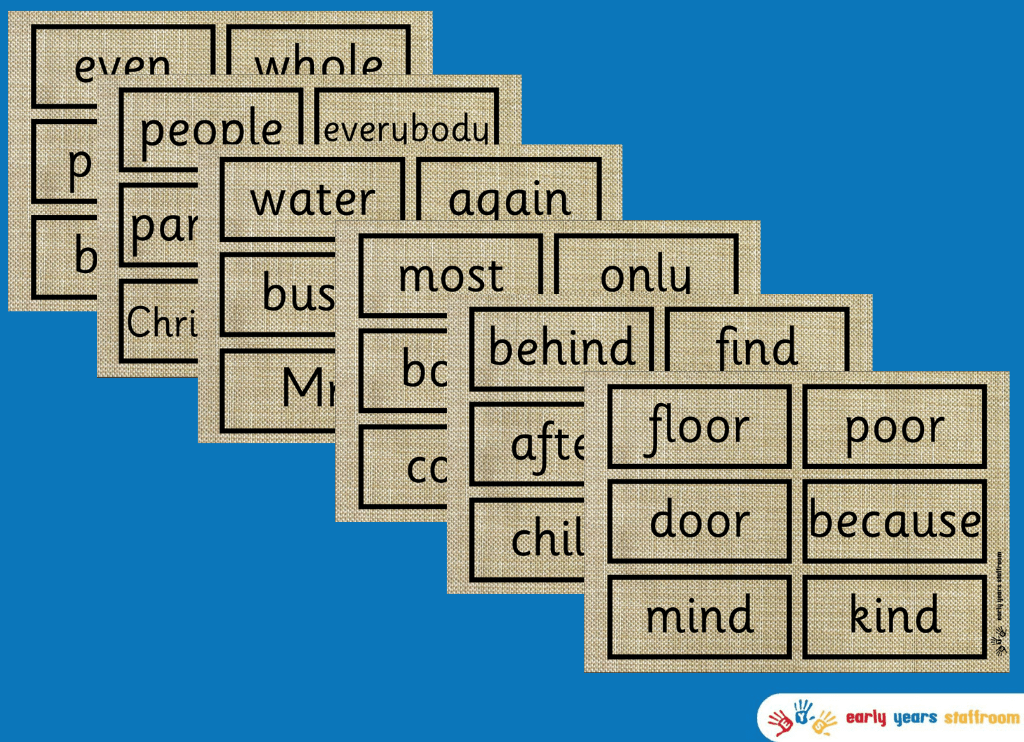 Year 2 Common Exception Words