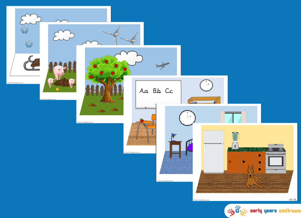 Spot The Difference Pictures Home Learning