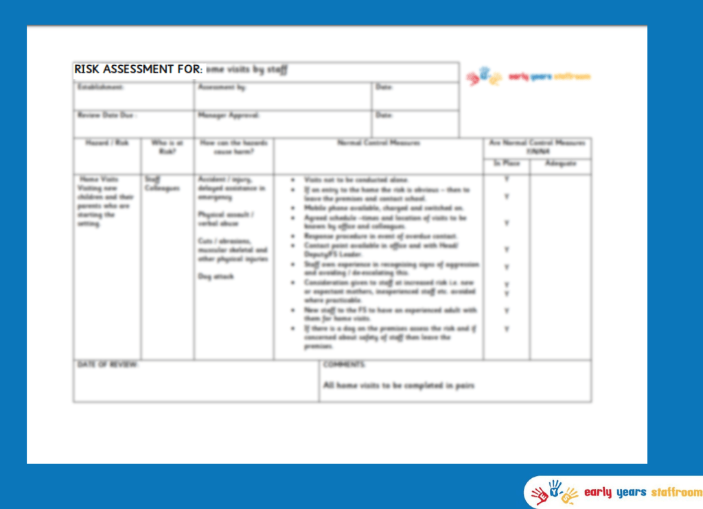 Early Years Management And Policies To Download