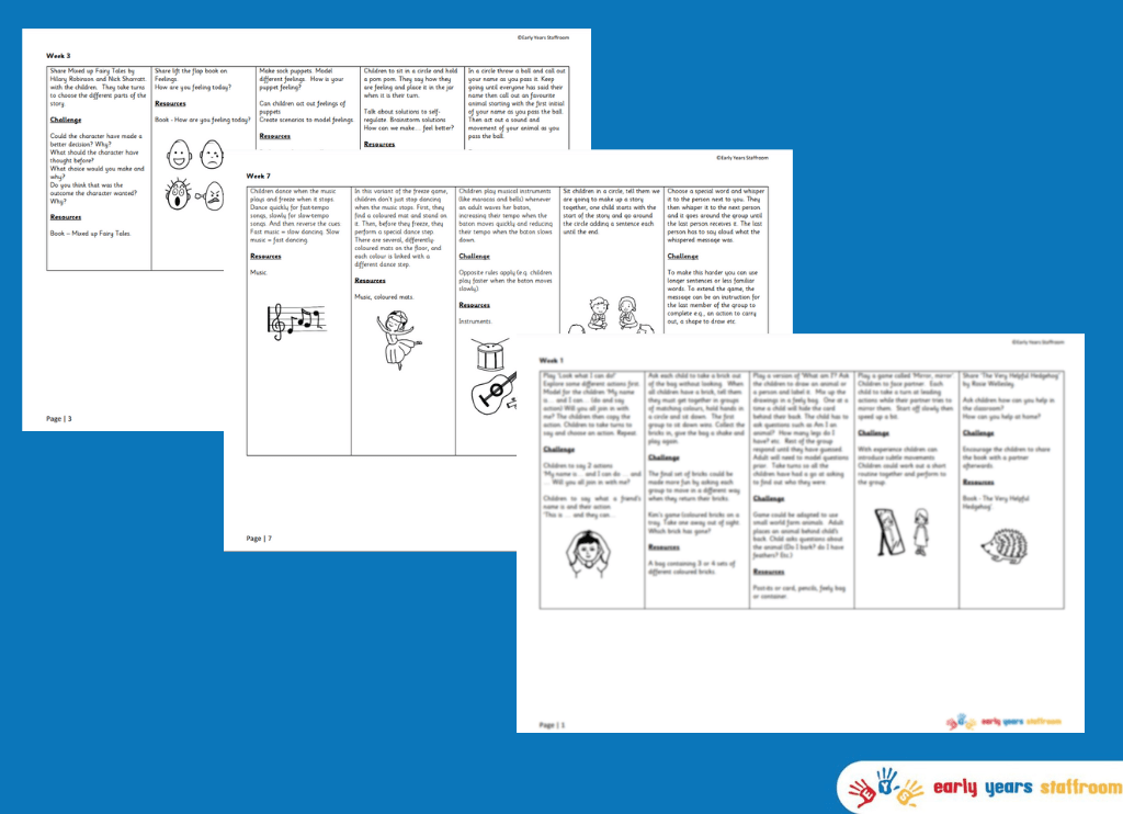 Social Skills Daily Planning 12 Weeks Personal Social and Emotional