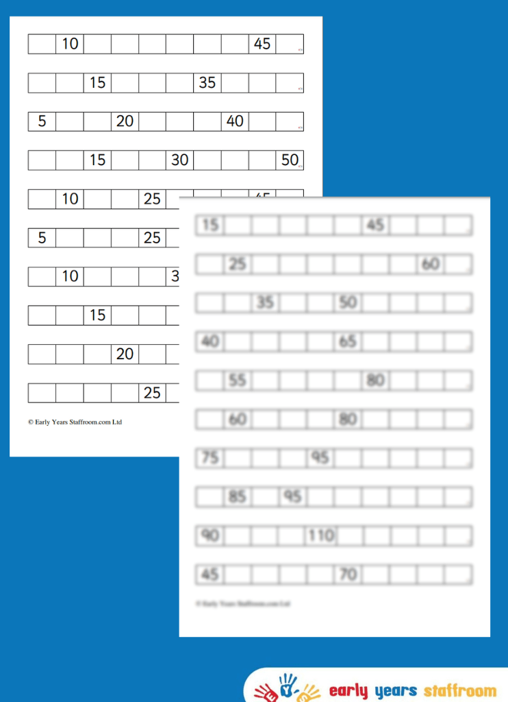Missing Numbers 5s