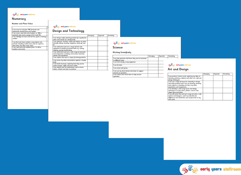 Year 1 Objectives for all subjects